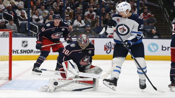 Blue Jackets crumble under Winnipeg Jets' withering pressure in loss