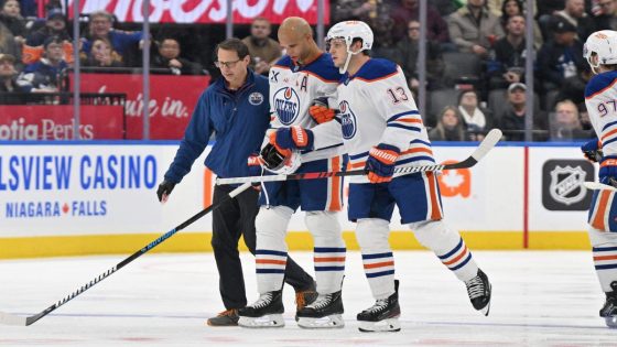 Oilers' Darnell Nurse on head hit from Leafs' Ryan Reaves: 'I think it’s pretty obvious what’s going on there.'