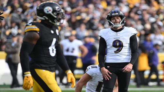 Ravens say they aren't pondering a kicking change, but Justin Tucker is cause for concern