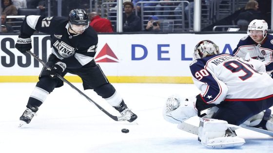 Blue Jackets mistakes exacerbated by slumping offense in 5-2 loss to L.A. Kings