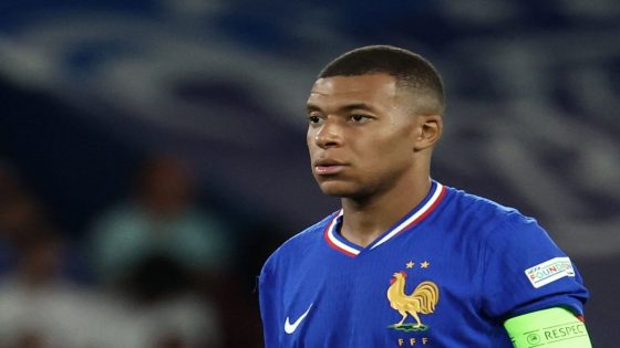 Kylian Mbappe left out of France squad for second consecutive international break