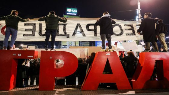 Thousands protest in Serbia as anger mounts over train station accident | Protests News