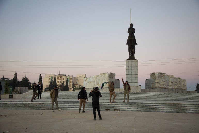 Syrian rebel fighters liberate the city of Aleppo [Ali Haj Suleiman/Al Jazeera]