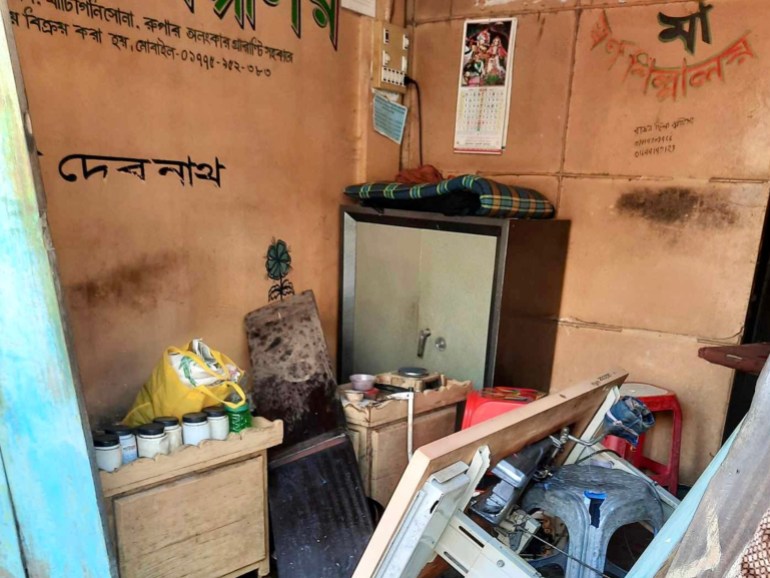 A tailor's shop of one Debnath vandalised-1733977274