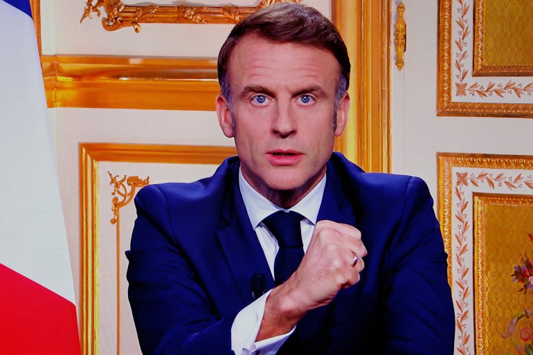 French President Emmanuel Macron