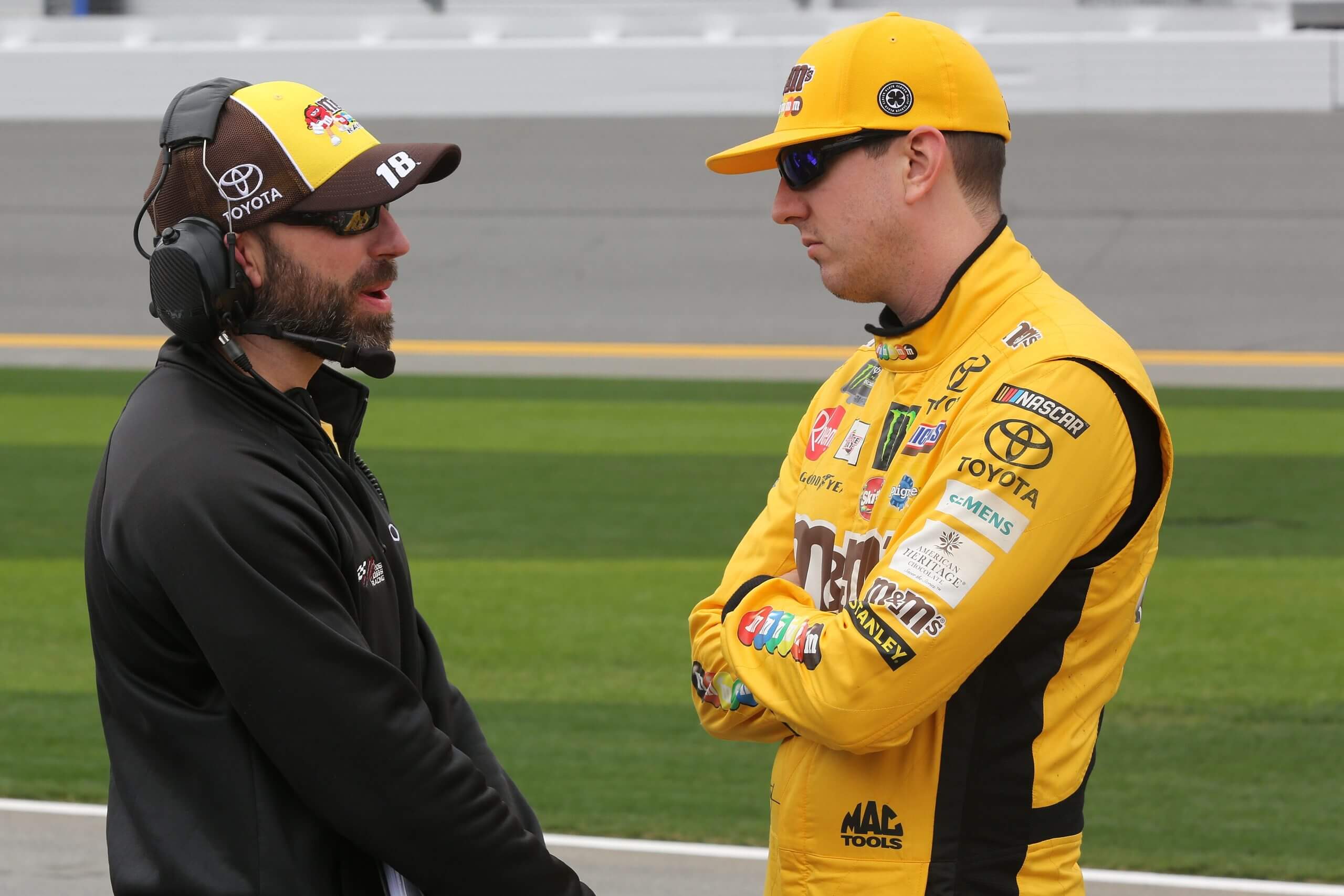 Adam Stevens and Kyle Busch