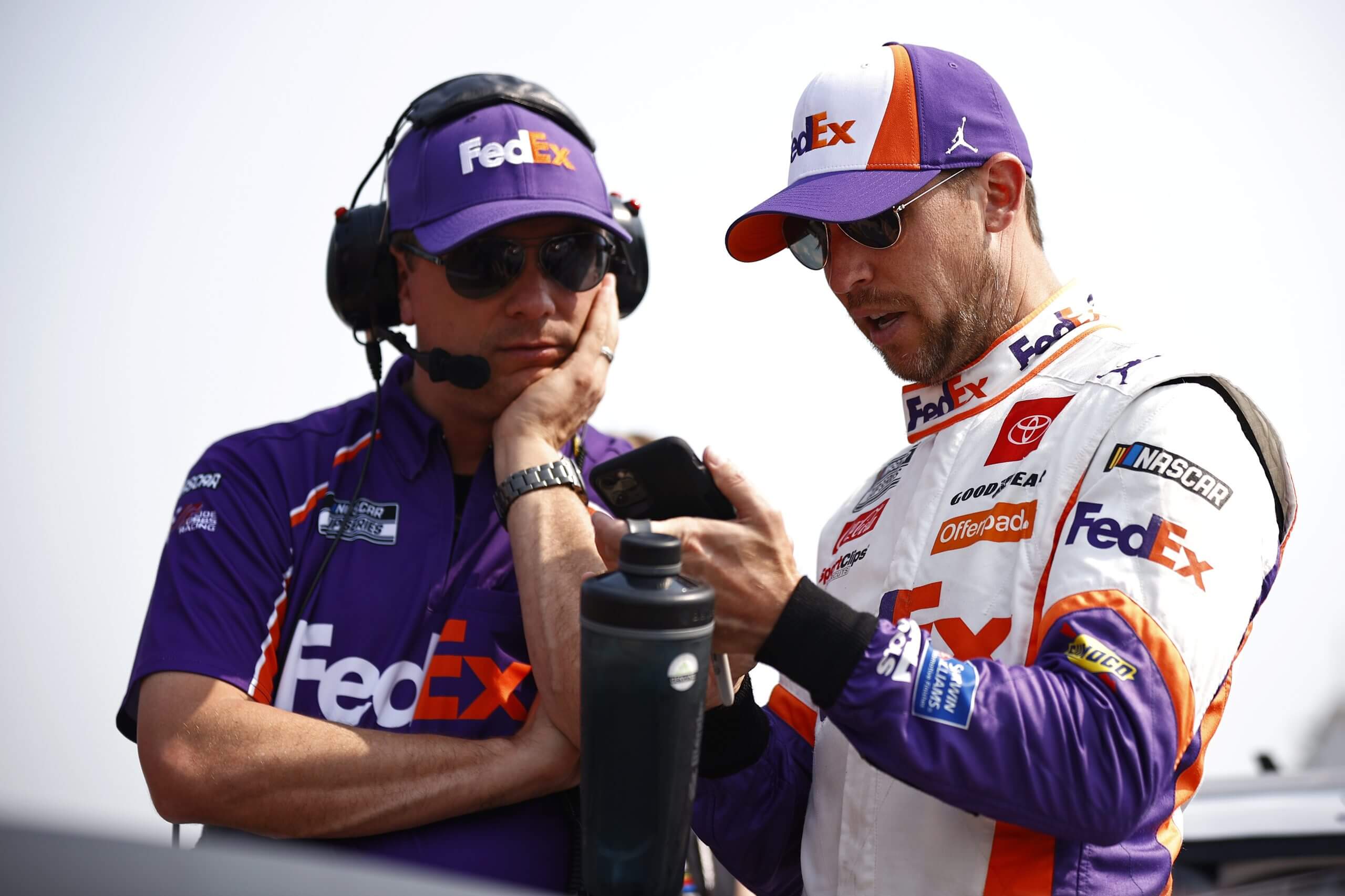 Chris Gabehart and Denny Hamlin