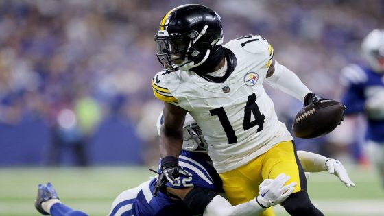 Steelers WR George Pickens likely out vs. Eagles with hamstring injury