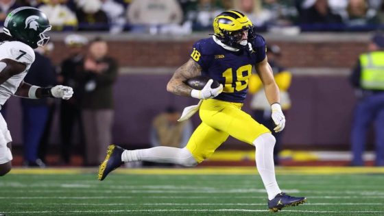 Michigan TE Colston Loveland, a top-20 prospect, declares for 2025 NFL Draft