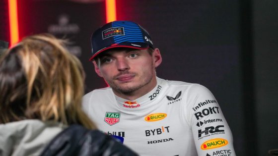 Max Verstappen won't start from pole at Qatar GP after F1 stewards issue penalty