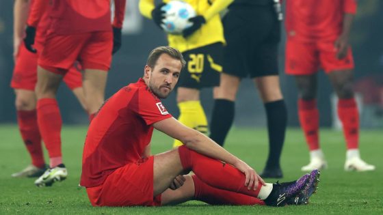 Harry Kane out of Bayern Munich's DFB-Pokal match against Leverkusen with thigh injury