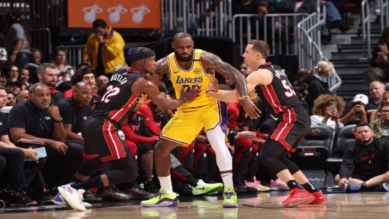 'We're all embarrassed': Skidding Lakers lose by 41 in drubbing to Heat