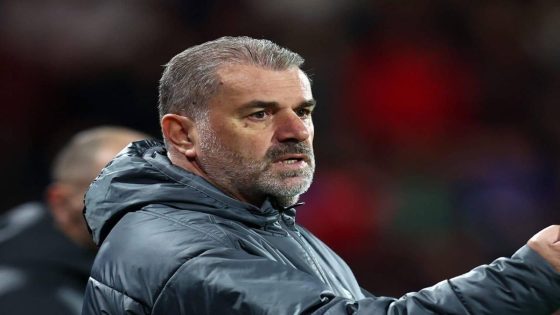 Ange Postecoglou has 'no issue' with criticism after Tottenham fans incident following Bournemouth loss