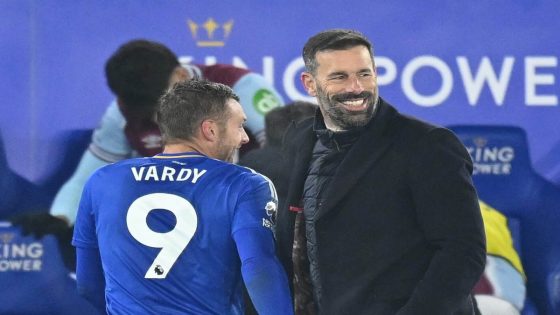 Ruud van Nistelrooy's fine Leicester start – dropping Faes, Vardy's run, celebratory beer