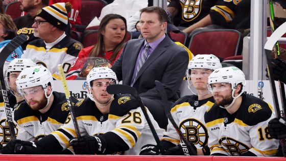 Bruins, 7-2-0* under interim coach Joe Sacco, will address their asterisk soon