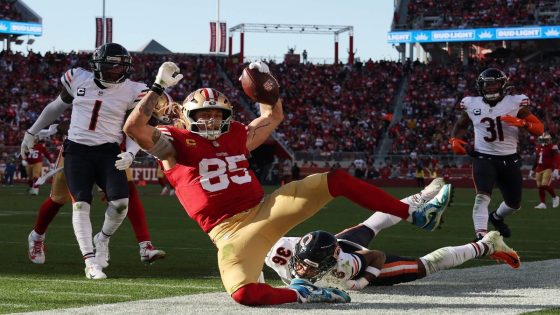 Brock Purdy, George Kittle help 49ers stop 3-game slide with win vs. Bears: Key takeaways