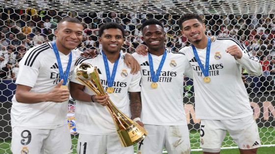 Real Madrid 3 Pachuca 0: Vinicius Jr's victory lap and Ancelotti's record-breaking 15th title