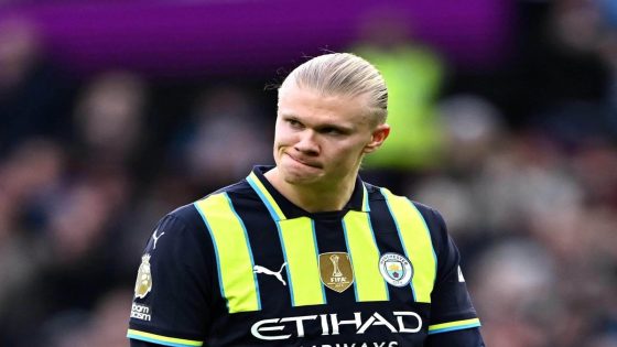 Erling Haaland on Manchester City slump: 'I haven't been good enough'