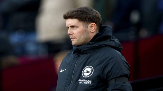 Fabian Hurzeler unhappy with Brighton's Premier League form: 'I am very critical of myself'