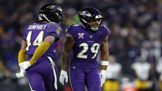 Marlon Humphrey, Ravens finally dictate a different ending vs. chief rival Steelers