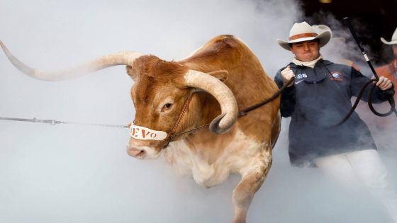 Peach Bowl rep: Texas live mascot Bevo XV unlikely to travel with Longhorns to Atlanta