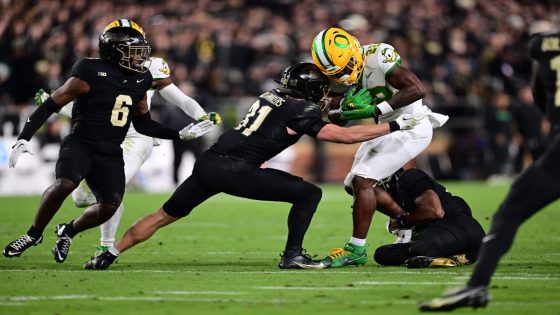 Oregon lands one of transfer portal's most impactful players in Purdue DB Dillon Thieneman