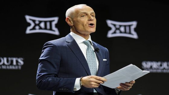 Big 12 commissioner Yormark: 'No way should a Group of 5 champion be ranked above our champion'