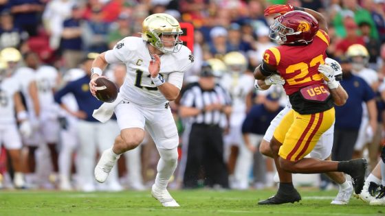 Notre Dame holds off USC: Takeaways from a Playoff-clinching win for the Fighting Irish