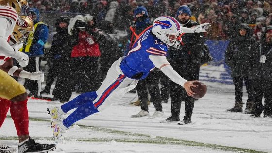 Josh Allen scores four touchdowns on three plays to snowplow 49ers: 'It was dope'