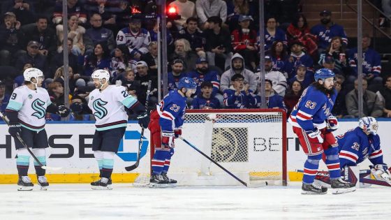 New York Rangers lament breakdowns in collapse against Kraken: 3 takeaways