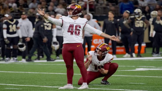 Oh baby! Both Commanders kickers miss practice to welcome newborns