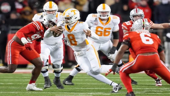 Tennessee overwhelmed in humbling Playoff loss at Ohio State: 'It stings'