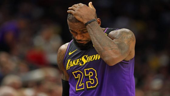 LeBron James' slump and 'nasty' Lakers offense hit new lows in loss to Minnesota